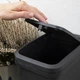 Ведро для мусора MVM с крышкой BIN-04 6л Антрацит (BIN-04 6L ANTHRACITE) - изображение 3