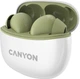 Бездротові навушники Canyon TWS-5 Green (CNS-TWS5GR) - зображення 2