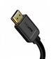 Кабель BASEUS High Definition Series HDMI 4K To HDMI 4K Adapter Cable |100см, 4K, HDMI2.0| (CAKGQ-A01) black - изображение 6