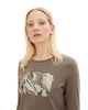 Футболка з довгим рукавом Tom Tailor L Коричневий 1034152-18123 - изображение 3