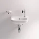 Умивальник підвісний DURAVIT D-Code 360x270x130мм напівкруглий білий 07053600082 - зображення 4