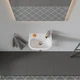 Умивальник підвісний DURAVIT D-Code 360x270x130мм напівкруглий білий 07053600082 - зображення 7