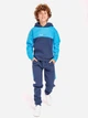 Детский теплый спортивный костюм (худи + штаны) для мальчика Minoti 15fleece 38 39547JNR 98-104 см Синий (5063025175981) - изображение 1