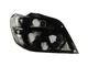 Фонарь задний Mitsubishi Outlander 2005-2008, правый, черная рамка, Depo, 214-1992R-UQ6C - изображение 2