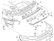 Крепление заднего бампера Volkswagen Passat CC 2008-2012, левое, AVTM, 3C8807393B, 187420961 - изображение 4