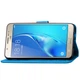 Чохол Clover для Samsung Galaxy J7 2016 J710 книжка шкіра PU з візитницею блакитний - зображення 4