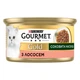 Влажный корм для кошек Purina Gourmet Gold Соковита насолода с лососем 85 г (8445290823373) - изображение 2