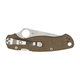 Ніж Spyderco Para Military 2 Brown Micarta, CPM Cru-Wear - изображение 1