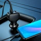Зарядное устройство для телефона в авто 2 USB с кабелем Type-C (A-to-Type-C) Z36 Leader Car Charger Black, Hoco (6931474727770) - изображение 5