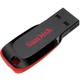 USB флеш-накопитель флешка Flash SanDisk USB 2.0 Cruzer Blade 16Gb Black/Red - изображение 4