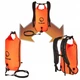 Буй для плавания TSUNAMI Pro надувной 3 в 1 Orange (P-5907739314048) - изображение 7
