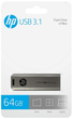 HP x796w 64GB USB 3.1 Silver (HPFD796L-64) - зображення 5