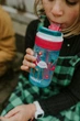 Пляшка для води Kambukka Lagoon Kids Blue Flamingo 400 мл Блакитна (11-04052) - зображення 8