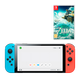 Набор Консоль Nintendo Switch OLED Model HEG-001 64GB (045496453442) Blue Red + Игра The Legend of Zelda: Tears of the Kingdom Русская Озвучка - изображение 1
