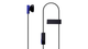 Гарнитура Проводной Sony PlayStation 4 Mono Chat Earbud Black Blue Б/У - изображение 2