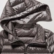 Пуховик зимний длинный женский Uniqlo 715933082 S Коричневый (1159784924) - изображение 6