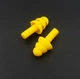 Беруши универсальные для плавания и от шума в пластиковом футляре Earplugs Yellow (желтый) - изображение 4