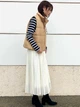 Теплый жилет короткий женский Uniqlo 383486938 XL Бежевый (1159784455) - изображение 8