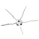 5-лопасна бічна щітка для Roborock White/Black - изображение 1