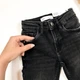 Джинси ZARA 164 см чорний артикул Л541 - зображення 3