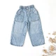 Джинсы ZARA 104 cм голубой артикул Л398 - изображение 1