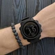 Чоловічий спортивний водостійкий тактичний годинник Skmei Dekker New - изображение 4