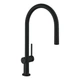 Смеситель кухонный Hansgrohe Talis 210 2jet, с выдвижным изливом, sBox, Черный (72803670) - изображение 1