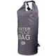 Водонепроникний гермомішок з плечовим ременем Waterproof Bag 6878 10л Grey - зображення 1