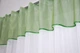 Кухонная гардина VR-Textil № 036к арка белый с салатовым 270х170 см (52-0123) - изображение 3