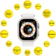 Смарт-часы Aura X4 ProMax 53mm White (SWAX453W) - изображение 2