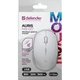 Мышка Defender Auris MB-027 беспроводная 3кн до 1600dpi бесшумная белая - изображение 5