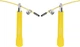 Скакалка швидкісна для кросфіту 4FIZJO Standard+ Yellow (P-5907739311535) - зображення 4