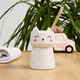 Подставка для зубных щеток и пасты MBM MY HOME Cute cat Белая (BA-21 WHITE) - изображение 5