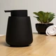 Дозатор для рідкого мила MBM MY HOME Jersey 400 мл Чорний (BA-17 BLACK) - зображення 5