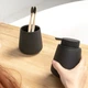 Дозатор для рідкого мила MBM MY HOME Jersey 400 мл Чорний (BA-17 BLACK) - зображення 7
