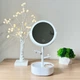 Косметическое зеркало с подсветкой MVM Белое (BP-37 WHITE) - изображение 4