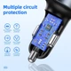 Автомобильный FM модулятор Hoco E72 PD30Wmax (QC3.0 + 2 USB + TypeC) Metal Grey (33080) - изображение 7