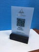Табличка ACRY с QR-кодом на деревянной подставке А6 105х150х40 мм Полупрозрачный (27004) - изображение 4