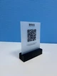 Табличка ACRY с QR-кодом на деревянной подставке А6 105х150х40 мм Полупрозрачный (27004) - изображение 5