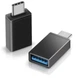 Переходник USB OTG-01 с телефона на флешку - Type-C черные - изображение 1