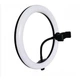 Кольцевая светодиодная лампа Ring Fill Light DX-300 черная (30 см) с креплением для телефона - зображення 4