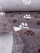 Коврик Jackson Textiles Big Paws brown 160х100 см (JT-033-1) - изображение 3