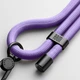 Ремешок для смартфона ArmorStandart Rope Black Lavander with Dark holder (ARM67197) - изображение 2