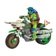 Боевой транспорт с фигуркой - Леонардо На Мотоцикле TMNT 83431 - изображение 1