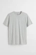 Футболка H&M Regular Fit XS сірий 0685816053 - изображение 1