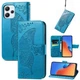 Чехол-книжка с рисунком UniCase Butterfly Pattern для Xiaomi Redmi 12 - Blue - изображение 4