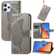 Чехол-книжка с рисунком UniCase Butterfly Pattern для Xiaomi Redmi 12 - Grey - изображение 4