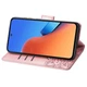 Чехол-книжка с рисунком UniCase Butterfly Pattern для Xiaomi Redmi 12 - Rose Gold - изображение 3
