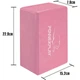 Блок для йоги PowerPlay 4006 Yoga Brick Рожевий (PP_4006_Pink_Yoga_Brick) - изображение 2
