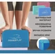 Блок для йоги PowerPlay 4006 Yoga Brick Синий (PP_4006_Blue_Yoga_Brick) - изображение 4